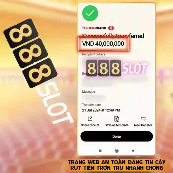Trải Nghiệm Slot 888SLOT