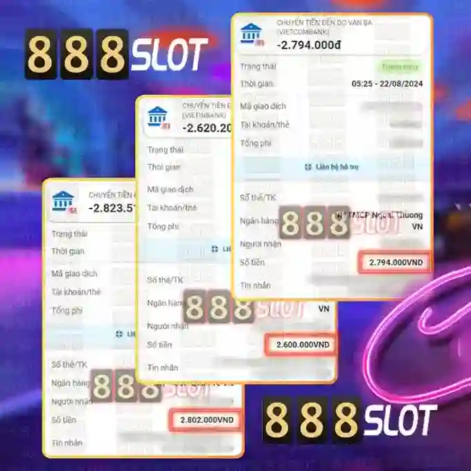 chuyển khoản ngân hàng 888slot